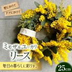 ミモザとユーカリのリース BLAW002