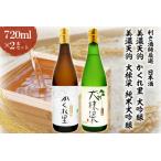 ふるさと納税 日本酒　美濃天狗 かくれ里 大吟醸（720ml×１本）・ 美濃天狗 大棟梁 純米大吟醸（720ml×１本）２本セット【0026-005】 岐阜県可児市