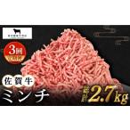 牛肉 ハンバーグ 全3回定期便 佐賀牛 ミンチ 900g