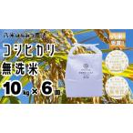 ふるさと納税 【令和7年産】【環境大臣賞受賞】【特別賞受賞】 6ヶ月定期便 無洗米 コシヒカリ 10kg×6回 計60kg 農家直送 ほんのり甘い「.. 新潟県阿賀野市