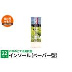 お茶の力で消臭抗菌 ペーパーインソール 22セット