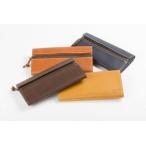 tanikoオリジナル 財布 紺 革 革製品