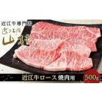 ふるさと納税 近江牛ロース 焼肉用 500g 滋賀県甲賀市