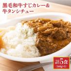 牛すじカレー&牛タンシチュー 黒毛和牛