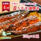 うなぎの蒲焼 4回 定期便