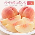 秀品 紀州和歌山産の桃 3玉