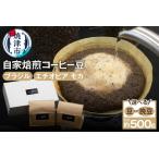 自家焙煎コーヒー豆2種 約500g