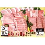 ふるさと納税 SPFプレミアムポーク芳寿豚まんぷくセット 【ほうじゅとん 豚肉 おすすめ豚肉 芳寿豚 ロース豚 スライス豚肉 バラ もも 豚カツ セ.. 佐賀県鹿島市
