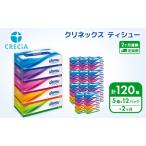 ふるさと納税 ティッシュペーパー 定期便 2ヶ月 クリネックス 60箱 (5箱×12パック) ティッシュ ティシュー ティシューペーパー ボックステ.. 宮城県岩沼市