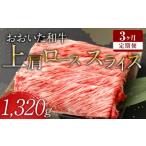 おおいた和牛 上肩ロース スライス 440g×3ヶ月