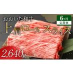 おおいた和牛 上肩ロース スライス 440g×6ヶ月