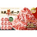 九重 夢ポーク お米豚 切り落とし 約2.8kg