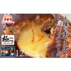 極み焼きハンバーグ 4種のチーズソース