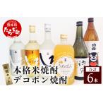 本格米焼酎 と デコポン梅酒の厳選セット 6種