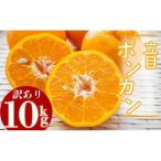 立目 ぽんかん みかん 柑橘 訳あり 10kg