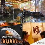 宿泊利用券 うれしの元湯 3万円分 NBO001