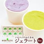 素材の味を楽しめる 旬のジェラート 120ml×8個セット