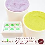 素材の味を楽しめる 旬のジェラート 120ml×12個セット