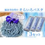 AK014 福永幸山堂のそらいろパスタ 3個入り