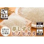 佐賀米食べ比べセット10kg×4回定期便