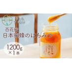 二ホンミツバチ はちみつ 百花蜜 1200g×1本