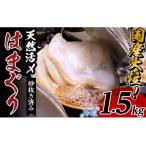 天然活〆はまぐり冷凍 大粒1.5kg 砂抜き済み