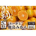 ふるさと納税 【先行予約】（2026年11月上旬〜発送）”わーがと”鹿島産がばい訳アリみかん 約10kg【サイズ別】 【期日指定不可】みかん ミカン .. 佐賀県鹿島市