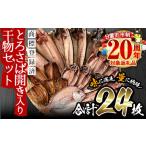 ふるさと納税 干物 干物セット あじ さば 詰め合わせ 旬 厳選 計24枚 【みのだ食品】 No.203-A  鹿児島県日置市