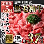 No.728 定期便 全5回 連続 黒毛和牛