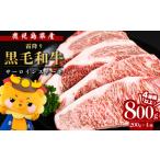 ふるさと納税 【数量限定】鹿児島県産 黒毛和牛サーロイン ステーキ 200g×4枚 b7-011 鹿児島県志布志市