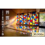 ふるさと納税 界 雲仙 ふるさと納税宿泊ギフト券(30,000円)【星野リゾート】 長崎県