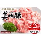 美明豚 切り落とし 2.2kg