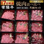 焼肉食べ比べ 8種セット 合計1.6kg