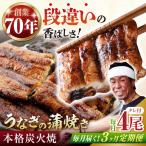 うなぎ うなぎ蒲焼き 4尾