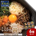 レンジで丼 焼肉屋さんのお弁当 6種セット