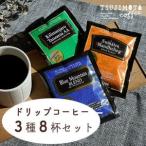 ふるさと納税 ドリップコーヒー　3種お試し8杯セット　自社焙煎【1504892】 大阪府和泉市