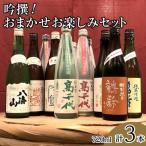 吟撰 おまかせ お楽しみセット 720ml×3本