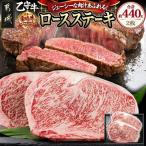 ロースステーキ 計約440g 2枚