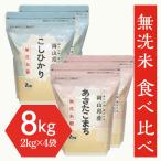 食べ比べ8kg こしひかり2kg×2袋