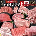 宮崎牛定期便 6回お届け Eコース