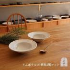 信楽焼 リムボウル 大 鉄散 2枚セット
