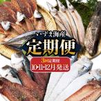 カツオ 3回定期便 干物定期便 秋お届けコース