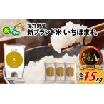 令和7年度産 産新ブランド米 いちほまれ 15kg