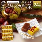 岩谷堂羊羹 ひとくち純栗 24個