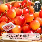 さくらんぼ 佐藤錦 秀Mサイズ 720g