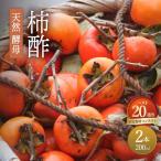 天然 酵母 柿酢 200ml×2本