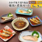 焼魚 煮魚6種9切れセット 定期便3ヶ月