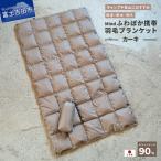 ダウン 高品質 携帯羽毛ブランケット 収納袋付き
