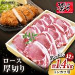 トンカツ 長崎 うずしおポーク ロース 約1.4kg