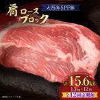 大西海SPF豚 肩ロースブロック 計1.3kg